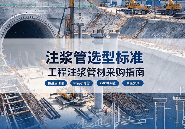 莒南注浆管选型标准